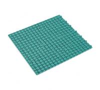 Tappeto a Incastro in PVC Impermeabile, multicolore, 30x30cm | Composizione plastica, Tappetino per bagno, spogliatoio, Per proprietari di case
