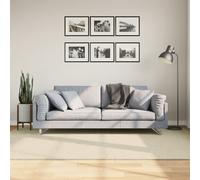 Tappeto a Pelo Corto HUARTE Morbido e Lavabile Crema 160x230 cm
