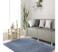 Tappeto a Pelo Lungo 95 x 180 cm Dimensioni Diverse Tappeti Pelosi Rettangolare per Soggiorno, Camera da Letto, Ufficio,Esterni, Corridoio, Grigio