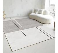 Tappeto a pelo lungo Simple Line, antiscivolo e lavabile, per il lato del divano in soggiorno e in camera da letto 250x280cm/98x110in
