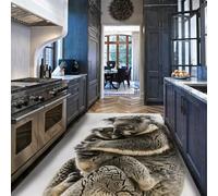 Tappeto a tema animale 90x120cm Tappeti lavabili morbidi con stampa a riccio Tappeto antiscivolo per interni per ragazze della scuola materna Ragazzi Dormitorio per adolescenti per ufficio a casa