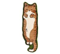 Tappeto a tema gatto, tappeto a tema gatto, tappetino da bagno antiscivolo, tappeto a forma di gatto, tappeto per la cameretta dei bambini in morbido peluche, tappeto per gatti per soggiorno, tappeto