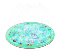 Tappeto Acquatico per Gatti - Tappetino da Gioco con Acqua per Piscina di Animali Domestici,Zona Irrigazione Rinforzata per Gatti Cani Bambini Interni Esterni Parco Giochi Piscina