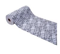 Tappeto al Metro Passatoia Gomma Antiscivolo Multiuso Assorbente Fantasia Grigio