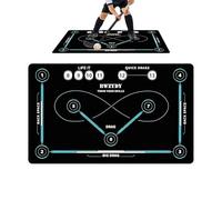 Tappeto Allenamento Hockey - Grande Tappeto Antiscivolo Calcio Superficie Terra Diatomea | Pavimentazione Silenziosa Ammortizzante Controllo Bastone, Palla & Gioco Piedi