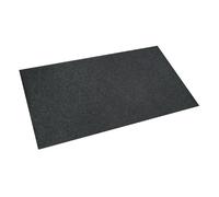Tappeto anti-macchia • Altamente assorbente con retro plastificato. Protegge la