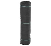 Tappeto Antierbacce, per controllo erbe infestanti, 0,5 x 10 m, in polipropilene PP da 60 g/m² con strisce verdi ogni 20 cm, per giardino, aiuole rialzate, sentieri di ghiaia, vialetti, terrazze e pra
