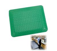 Tappeto antifatigue industriale, 2cm spessore, antistatico, antiscivolo | Allevia dolore da posizione eretta, adatto officina, magazzino, postazione di lavoro(Green,50x30cm)