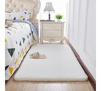 Tappeto antiscivolo, 160 x 80 cm, ultra morbido, in peluche, per soggiorno, camera da letto, divano, decorazione per la casa per comfort e stile
