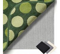 Tappeto Antiscivolo 55 x 250 cm Riutilizzabile, Inodore, Tagliabile, Lavabile e Personalizzabile Nelle Dimensioni, Antiscivolo e Protezione per Moquette Perr Moquette, grigio marrone