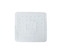 Tappeto antiscivolo antimuffa 55x55cm Bianco