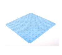 Tappeto bagno antiscivolo Per Doccia SOLID Azzurro (53x53x0,7 cm) TADO400P130