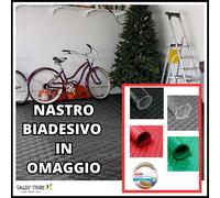 TAPPETO ANTISCIVOLO IN GOMMA ROTOLO BOLLATO COPRIPAVIMENTO PVC NERO ROSSO VERDE