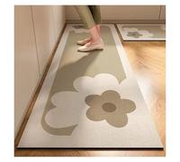 Tappeto antiscivolo per cucina Soft Kitchen Diatomite Mud Floor Mat, Super Anti Slip, Absorbent, Easy To Handle Carpet per uso cucina(Color 04,60x90cm)