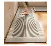 Tappeto Antiscivolo Soft Kitchen Diatomite Mud Floor Mat, Super Anti Slip, Absorbent, Easy To Handle Carpet(Color 02,60x180cm)