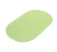 Gedy G-Solid Tappeto Antiscivolo Vasca con Ventose, Misure: 39x69, Tappetino Bagno in Resina, Finitura Verde, Design R&S, 100% Made in Italy, Tappeto Lavabile in Lavatrice, 2 Anni Garanzia