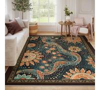 Tappeto area 60x120 Tappeti Boho Paisley lavabili