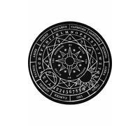Tappeto Area Gotico Punk Ouija Sole Luna Stelle Zodiacale Killstar KSRA001792