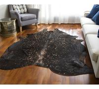 Tappeto Area In Pelle Di Mucca Con Stampa Animale Marrone E Beige 8' X 10'