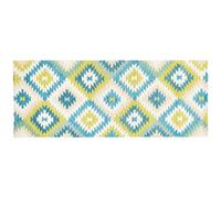 Tappeto Arredo Antiscivolo Camera Salotto Disegno Astratto Geometrico Avana By S