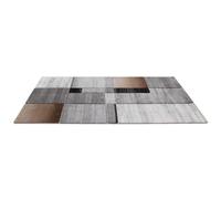 Tappeto arredo Timelapse grigio giallo 190x133 cm Grigio-giallo