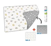 Tappeto Arrotolabile Morbido - Animali e stelline - Cm 200x150