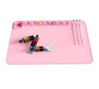 Tappeto artistico - Foglio di silicone antiaderente 61 x 40,6 cm impermeabile e antiscivolo | Accessori per forniture fai da te senza colorazione per resina, pittura, argilla, artigianato