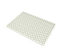Tappeto Asciugapiatti in Silicone Assorbente 46x32cm(Meters white) | Silicone , per sicuro per la famiglia, al per calore, per facile da pulire, nel tempo