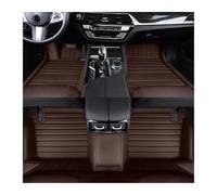 Tappeto auto Tappetini Auto In Pelle Per Mitsubishi Per Grandis 2007 2008 2009 Resistenti E Resistenti(Caffè)