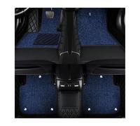 Tappeto auto Tappetini Auto Per Mitsubishi Per Grandis 2007 2008 2009 Il Supporto Antiscivolo È Progettato Offrire Trazione(Black bule)