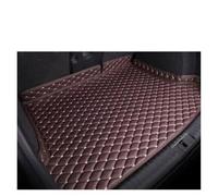 Tappeto Bagagliaio Auto Per MG Per ZS Per EV Per HS Per EHS MG5 MG4 Per MULAN Per MARVEL Per R Tappetini Bagagliaio Di Un'auto Auto Protettivi Tappeto In Pelle(Coffee,F)