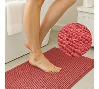 Tappeto bagno 40x65 cm Ricciolo rosso