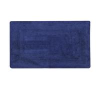 Tappeto bagno 50x80 cm cotone blu
