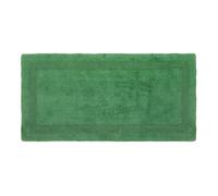 Tappeto bagno 60x110 cm in cotone verde