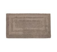 Tappeto Bagno Antiscivolo Spugna Morbida Tinta Unita Modello Sirio Castoro 50x80 Castoro