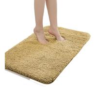 Tappeto Bagno Assorbente Tappetino da bagno antiscivolo Matro for pavimenti Acqua Acqua Decorazione for la casa(Coffee,50cm x 80cm)