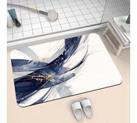 Tappeto Bagno Assorbenti Tappetino Doccia Antiscivolo Super Assorbente Tappeti Bagno Lines Asciugatura Rapida Tappetino da Cucina per Lavanderie Door Mat Ingresso Scrivanie Tappeti 50x80cm 2-1083