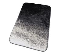 Tappeto Bagno Camera Sfumato Moderno Morbido Antiscivolo Scendiletto Shaggy mod.THEA 60X100_GRIGIO