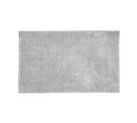 Tappeto Bagno Ciniglia Grigio Chiaro 50x80cm