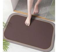 Tappeto Bagno Diatomite Pietra Super Assorbente, Asciugatura Rapida, Antiscivolo, Tappetino Doccia Moderno, Lavabile, Sottile, Tappeti Bagno Bath Mat Cucina Tappeto Ingresso 70x120cm Minimalist 3-937