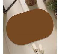 Tappeto Bagno Diatomite Pietra Super Assorbente, Asciugatura Rapida, Antiscivolo, Tappetino Doccia Moderno, Lavabile, Sottile, Tappeti Bagno Bath Mat Cucina Tappeto Ingresso 80x120cm Monochrome 3-969