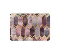 Tappeto Bagno Doormat Non-Slip Waterproof Dustproof Carpet Hallway Bath Mat PVC Kitchen Mat Can Be Cut Custom Indoor Home Entrance Doormat(400MMx600MM)