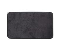 Tappeto bagno Fuzzy 50x80 cm nero Nero