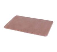 Gedy | Tappeto Bagno Fuzzy Rosa, Morbido Morbido Tappeto Doccia Antiscivolo in Poliestere, 50x80cm