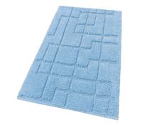 Tappeto bagno puro cotone 3D camera scendiletto morbido soffice moderno lavabile