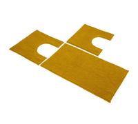TAPPETO BAGNO SET 3 PEZZI IN SPUGNA ANTISCIVOLO SANITARI LAVANDINO WATER BIDET