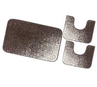 Tappeto Bagno Set 3 Pezzi Parure Girowater Bidet Antiscivolo Morbido Assorbente