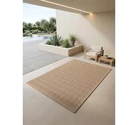 Tappeto Balcone Aspetto Consumato Design Vintage Resistente alle intemperie Lavabile Durevole Resistente Nero 80x150 cm Cucina Balcone Terrazza OEKO-TEX Adatto al riscaldamento a pavimento