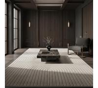 Tappeto balcone design scandinavo 3D resistente alle intemperie lavabile durevole resistente crema 240x340 cm cucina balcone terrazza OEKO-TEX adatto a riscaldamento a pavimento