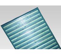 BIANCHERIAWEB Tappeto Bamboo Degradè in Varie Colorazioni 50x140 cm Azzurro